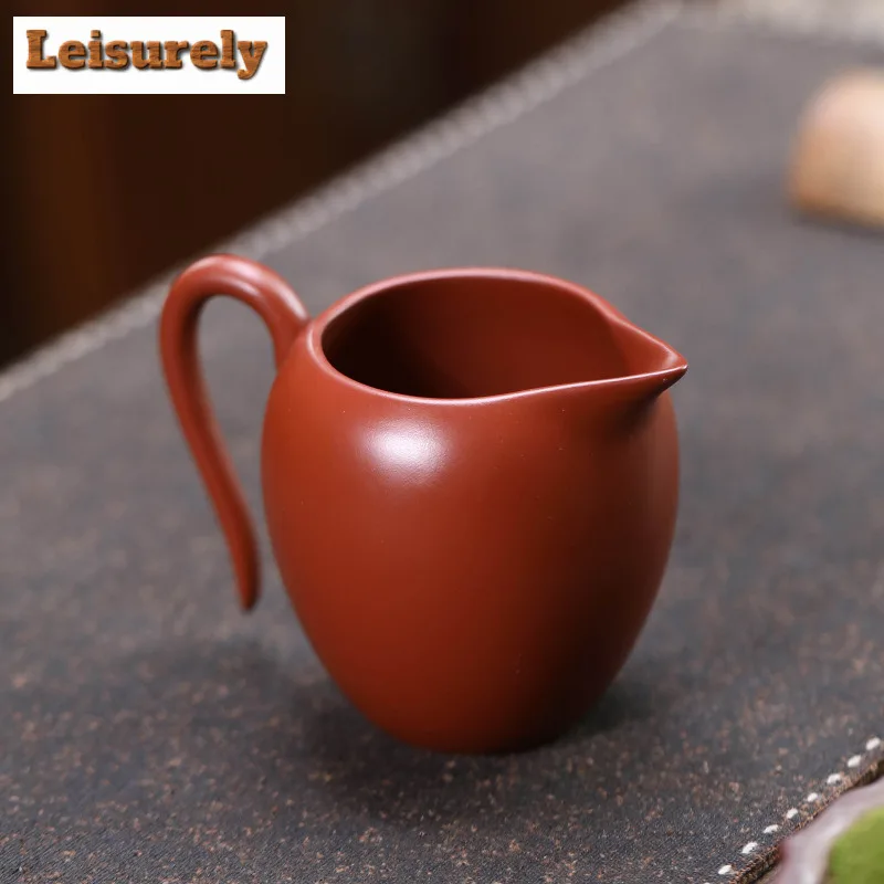 200ml Yixing Zisha Tea Pitcher Divide Tea Serving Cup Cha Hai Dispenser Household Justice Cup Fair Mug Drinkware Supplies Craft