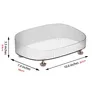 Makeup Perfume Organizer Desktop Storage Box Bathroom Dresser Vanity Tray for D Candle,Lotion Bottle,Cosmetics,Jewelry 6
