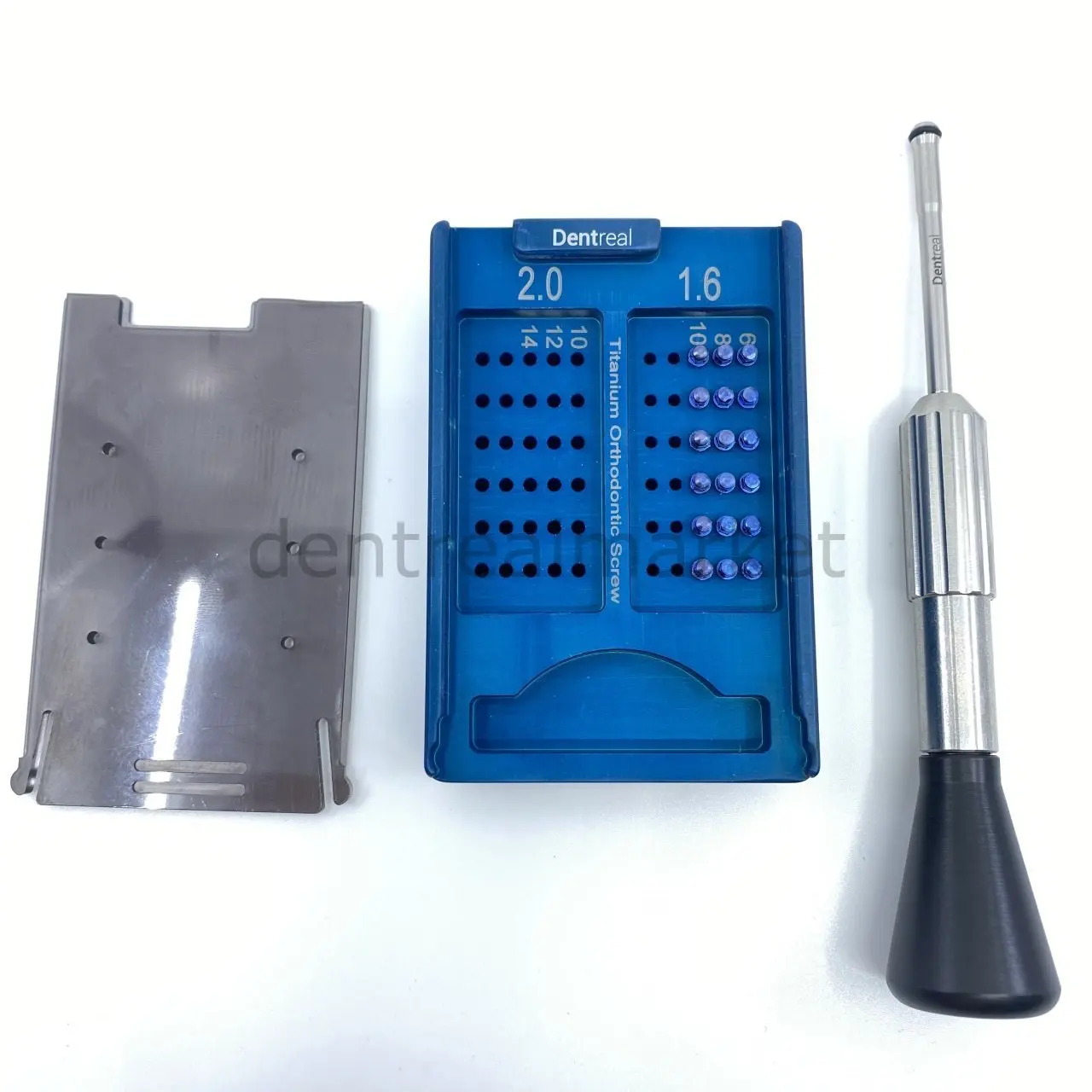 

Dentreal - Orthofix Orthodontic 1.6 Screw Kit- Orthodontic Mini Implant - Anchorage Screw - Diameter 1.6 Screw