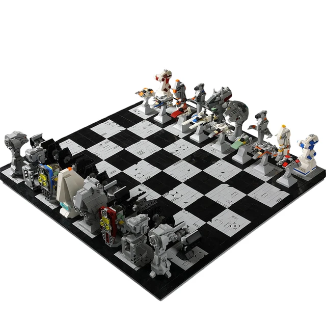 Star Wars Chess Set  Presentes star wars, Jogo de xadrez