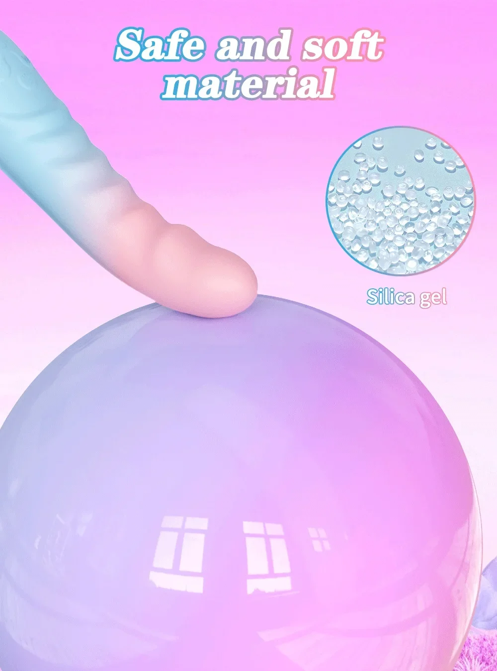 HeartCaptor G-Spot Vibrator Clitoral Stimulator Silicone Heating Wand Massager for Women Couples - Details 7