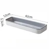 Toilet Bathroom Storage Cabinet Rack Wall Hanging Hole Free Multifunctional Artifact Above Toilet Rack White Shelf Organizer 5