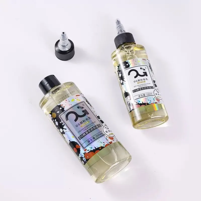 200ml8oZ Color Mixture Tattoo Ink Diluent Tattoo Pigment Professional Color Matching Accessory Tool Artist Recommendation