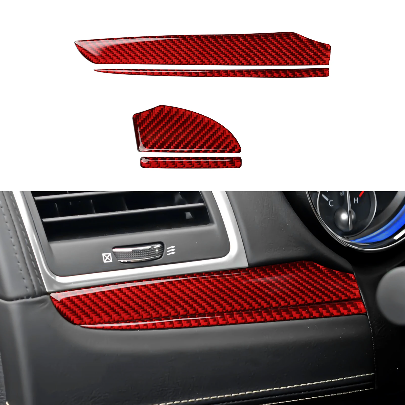 

Наклейки на приборную панель автомобиля 2011-2022 Chrysler 300