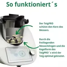 Protective Cover Mixer Blade Dough Kneading Head Seam Protections Blenders Accessories For Thermomix TM5 TM6
