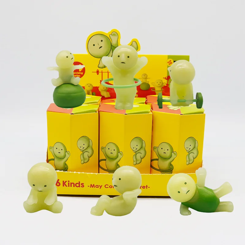 Smiski hippers series glow in the dark mysterious box