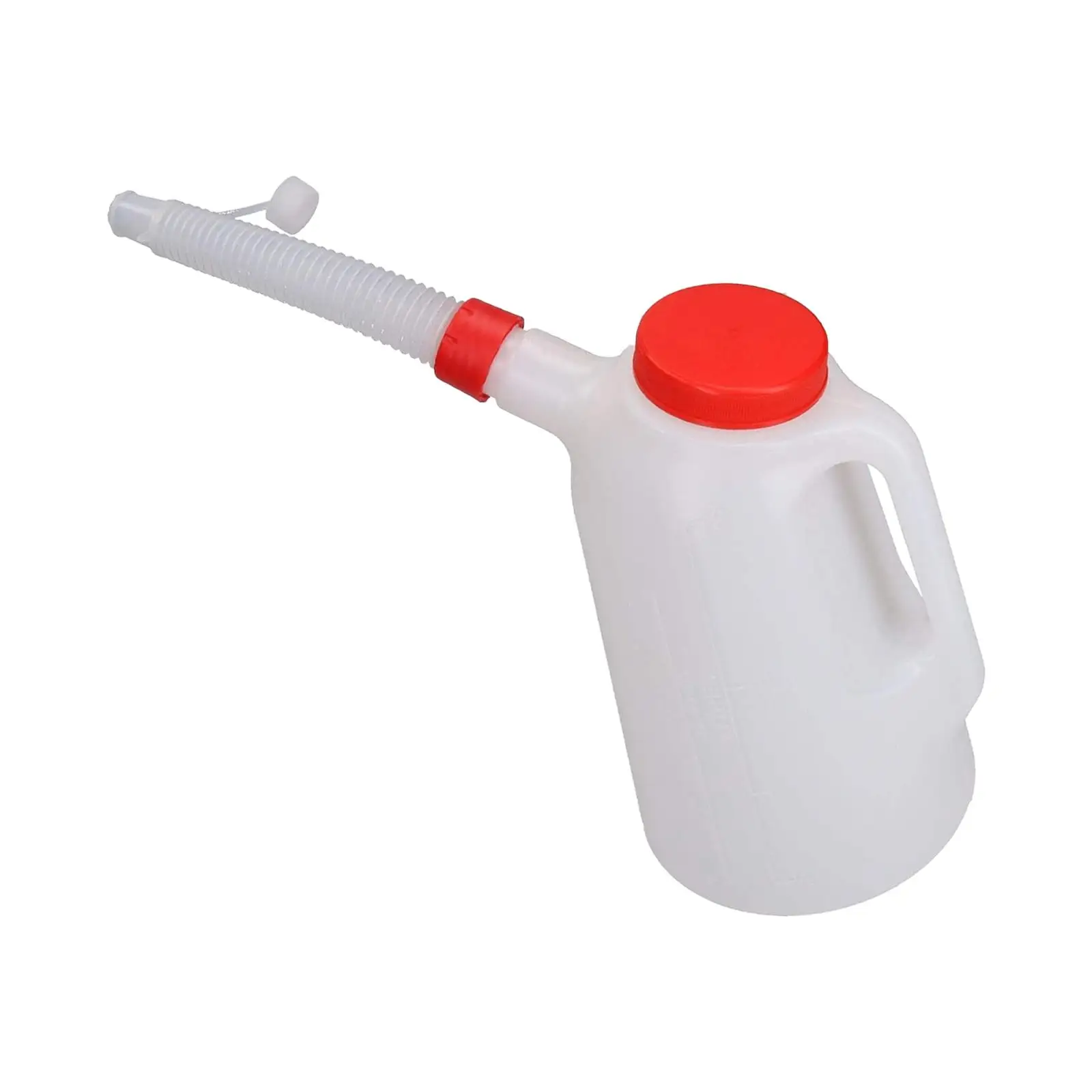 Oil Measuring Jug 5L with Cap Oil Container for Vehicle Car Automotive