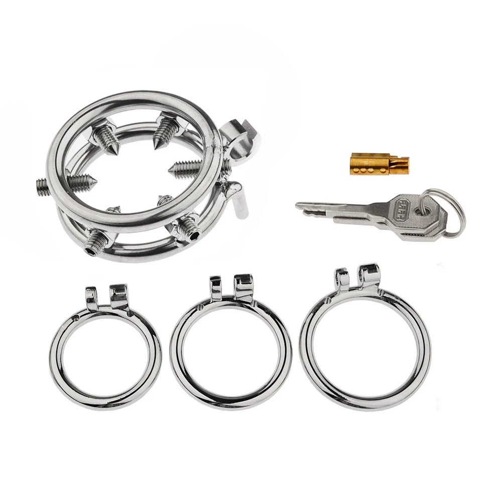 Penis Chastity Cage Cock Ring Sex Toys For Men