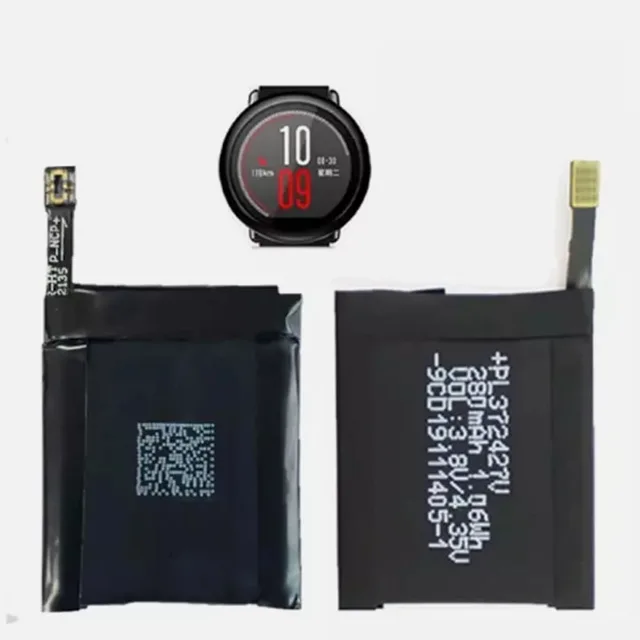 Pl372427v Rechargeable Battery Amazfit Pace New PL372427V 280mAh