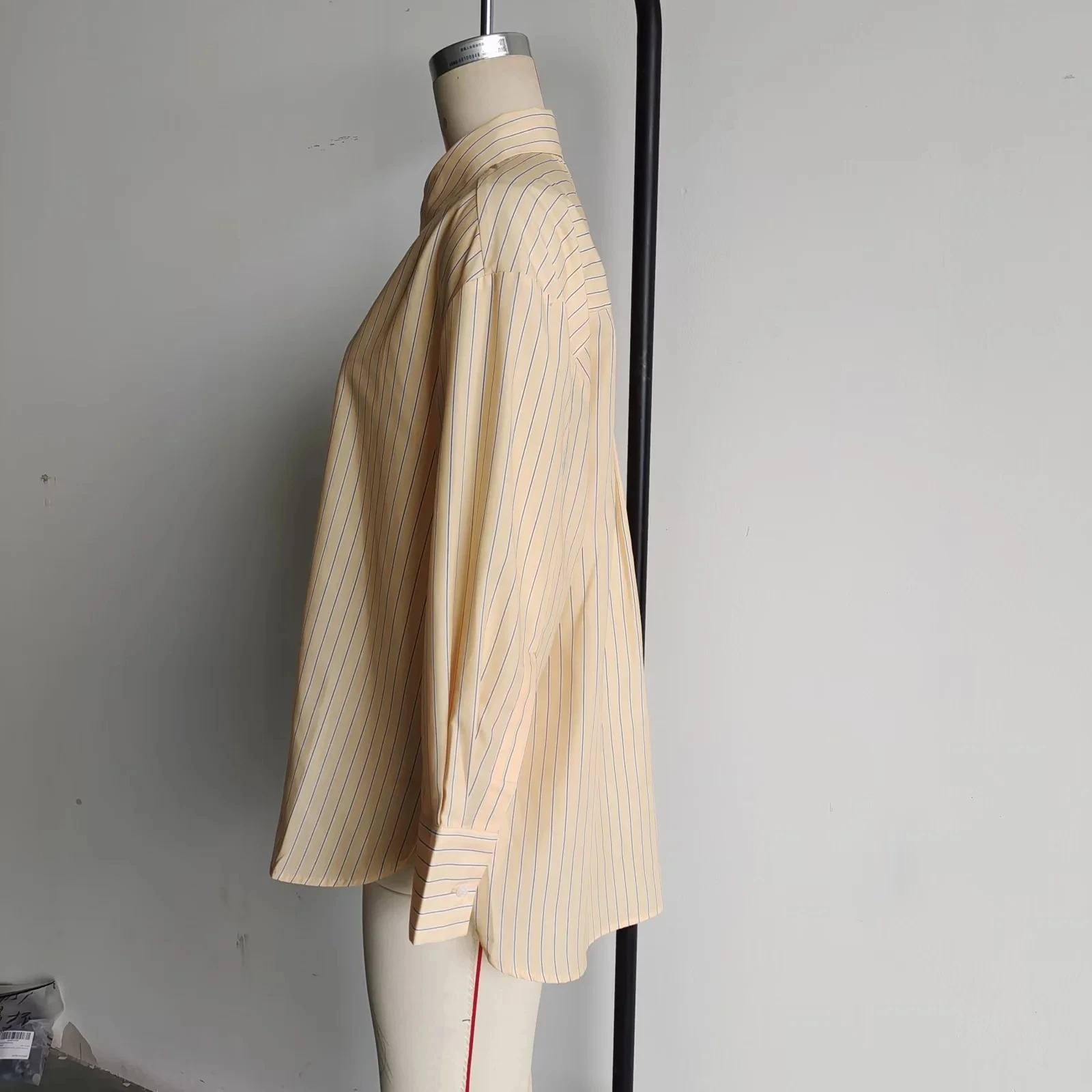 Side View of Loose Fit Shirt