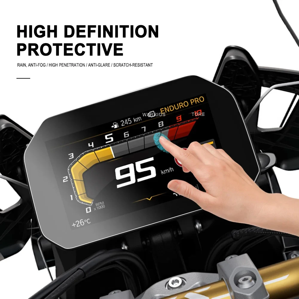 Motorcycle Accessories Scratch Cluster Screen Dashboard Protection Instrument Film For BMW R1300GS R 1300 GS motorcycle screen protector