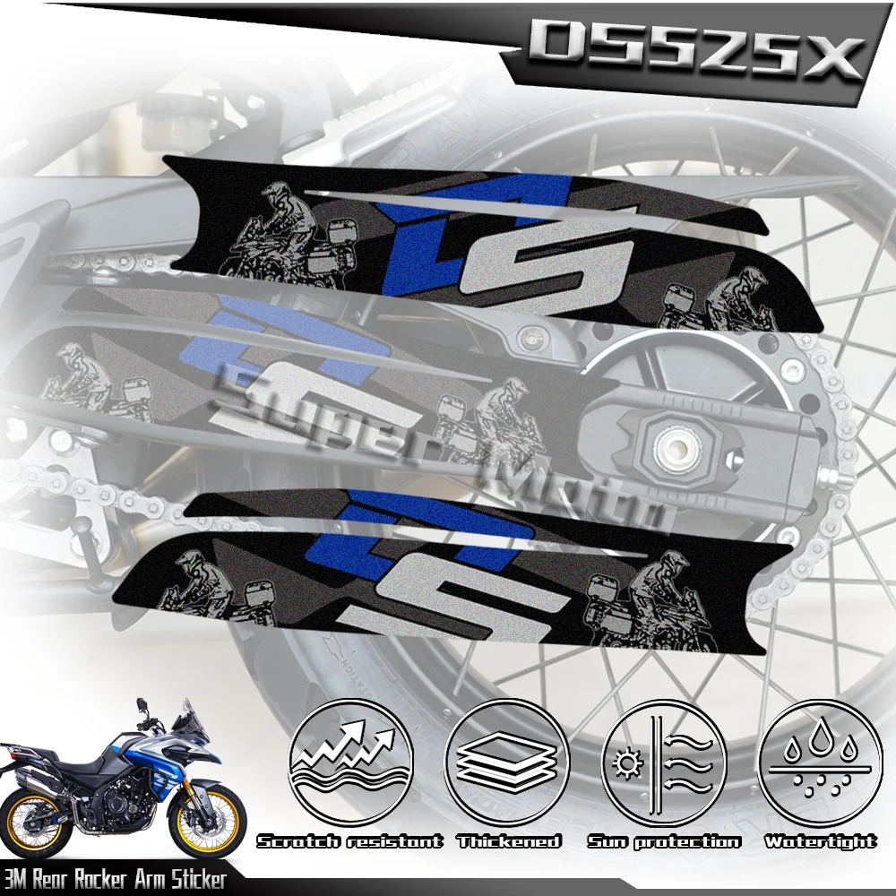 ForVOGEDS525Xds525x3MMotorcycleSwingArmDecalWaterproof