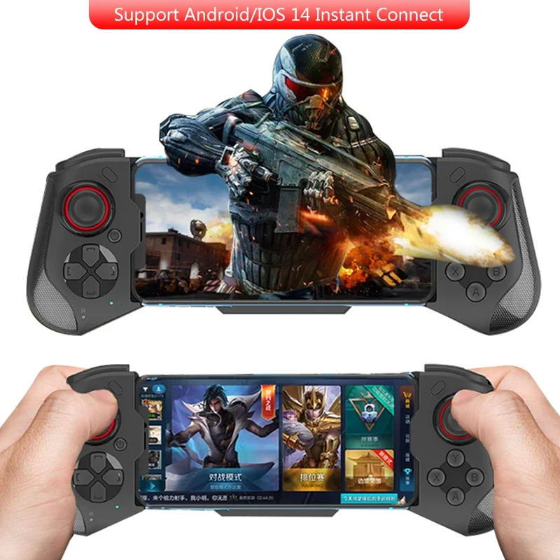 

Mocute 060 Wireless Gamepad for Shooting Games Android PC Portable Joystick PUBG Controller Telescopic Gamepad Game Controller