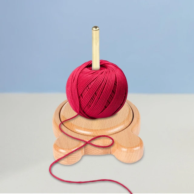 Durable Yarn Holder Spindle Crochet Wool Cord Knit Holder 
