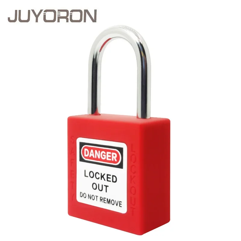 Lockout Tagout Safety Padlock Keys Industrial Engineering Electrical Isolation Insulation Safe Lock Plastic ABS Body LOTO