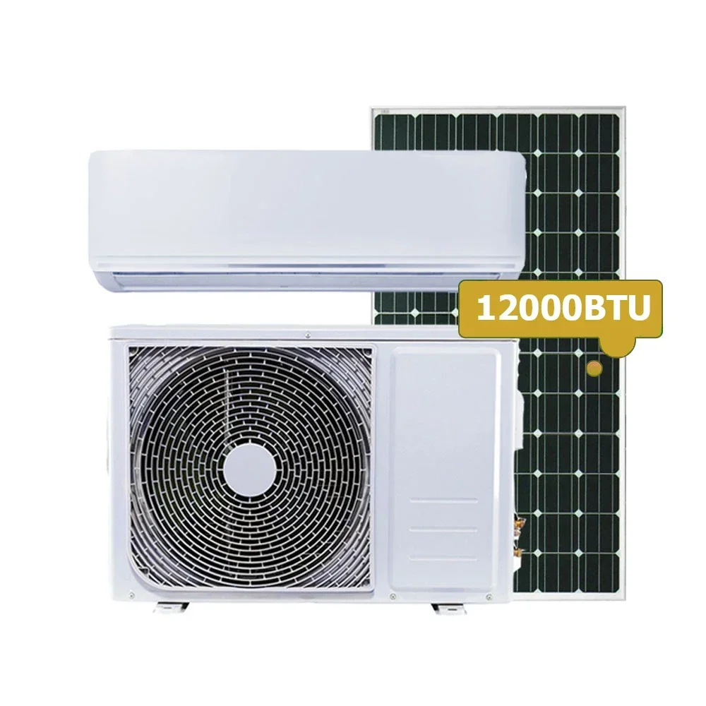 Air ConditionerHot Selling 9000BTU 12000BTU 18000BTU 24000BTU Hybrid Home Solar Air Conditioner Easy To Installing