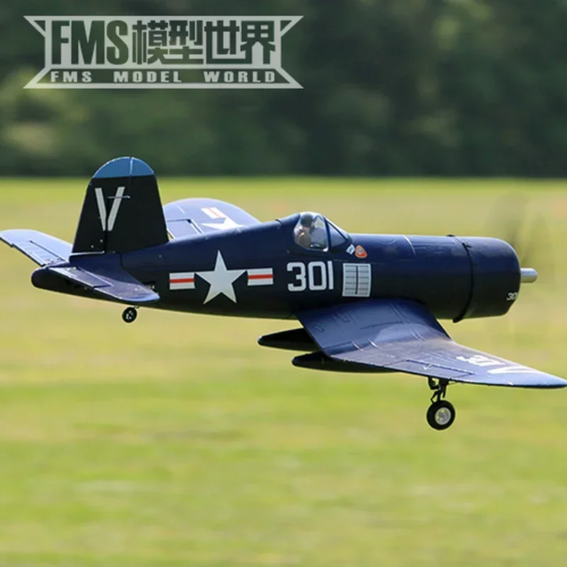 Fms 800mm F4u Pirate Electric Remote Control Model Aircraft World War Ii Fighter Model Fixed Wing Toy