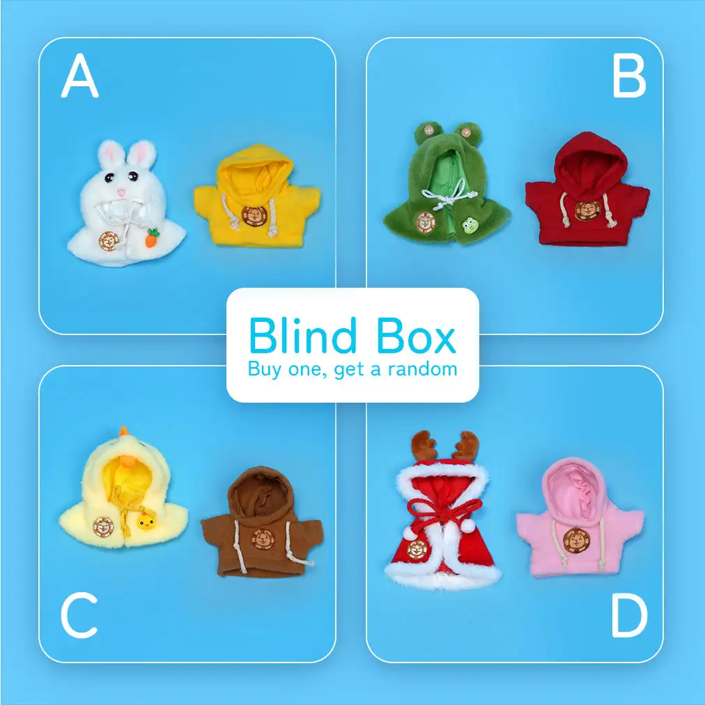 1Pcs Random Eilik Clothes Toy Pet Robot Hoodie Cute Intelligent Companion Robot AI Intractive Smart Toys Parts 3