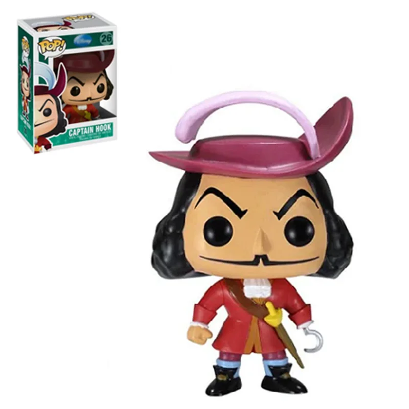 Funko Pop Disney Classic Series Peter Pan #25 Captain Hook #26 Donald #31  Pino #06 Vinyl Action Figure Dolls Toys Gifts for Kids - AliExpress