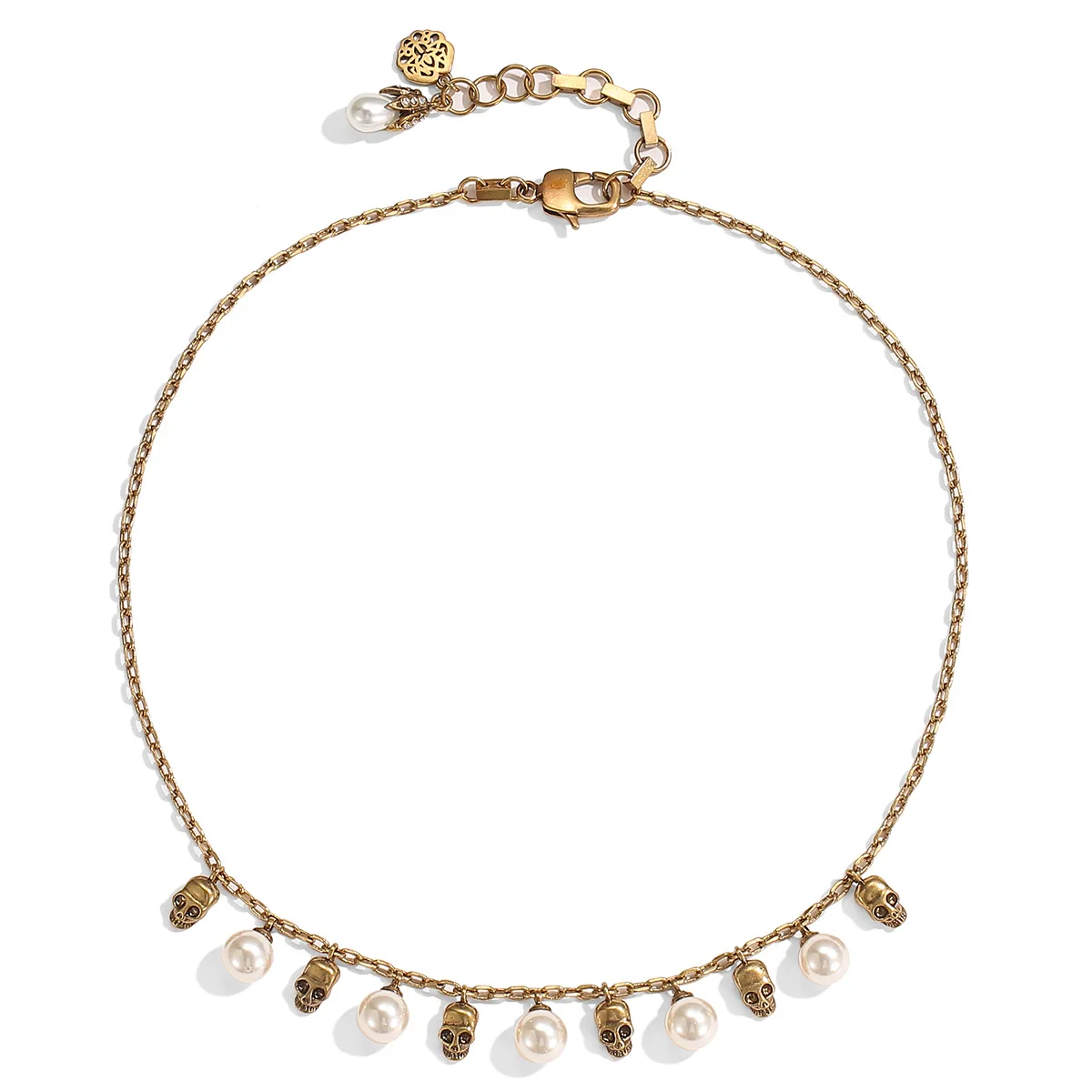 

Fringe necklace Hip hop fashion clavicle chain