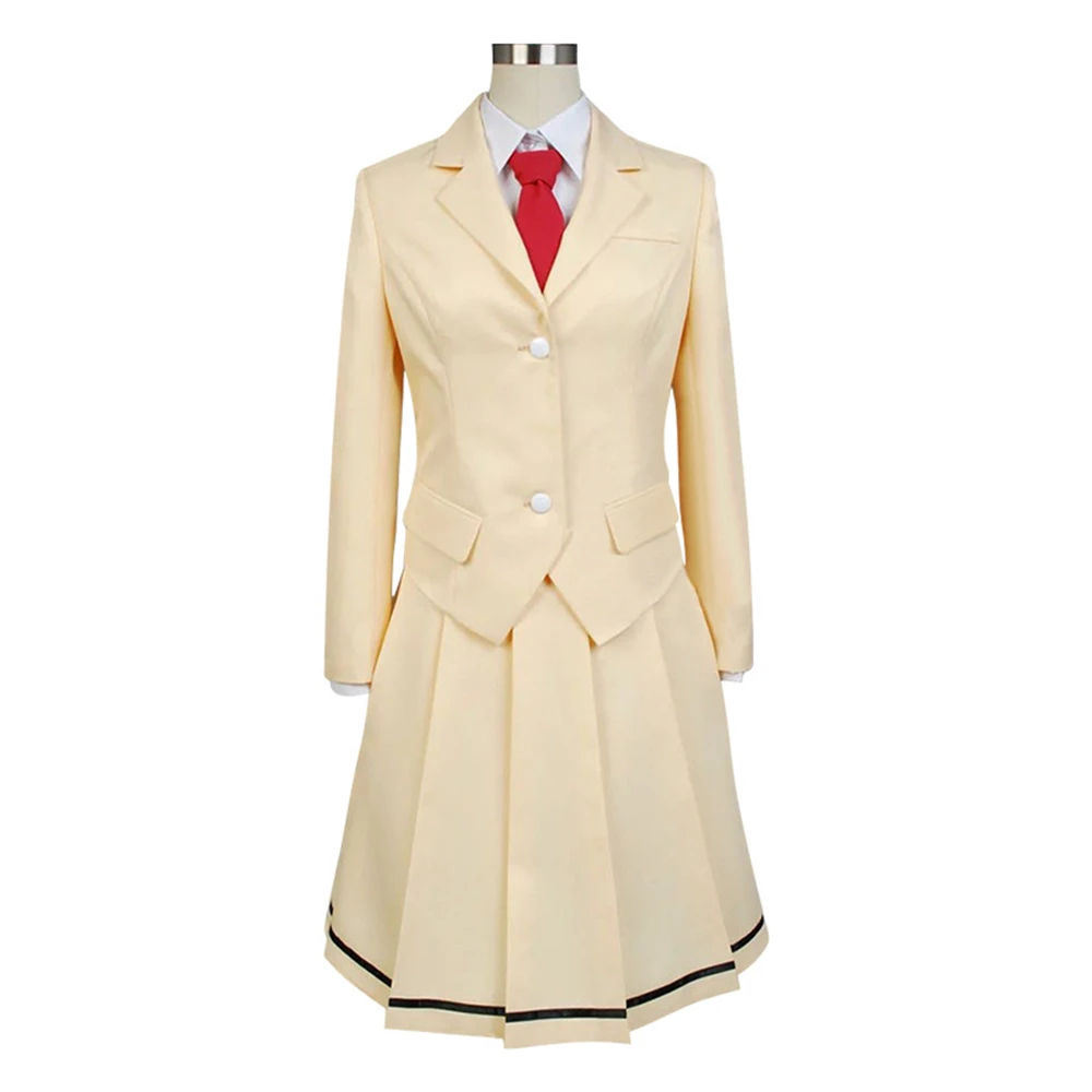 

Unisex Anime Cosplay Kuroki Tomoko Cosplay Costumes Student School Uniform Suit with Tie Stockings Halloween Outfit