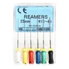 1 Pack 25mm #15-40 Endodontic Dental REAMERS Stainless Steel Endo Root Canal Hand Use K Files Dentistry Lab Instrument Products 1