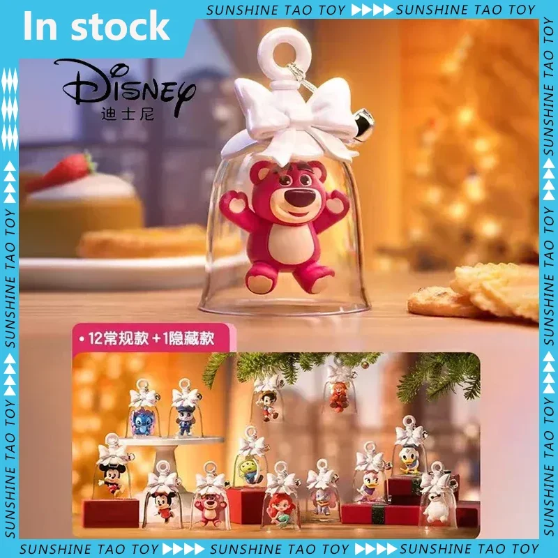 2023 Genuine Disney 100Th Anniversary Bell Series Blind Box Trend Toys Cartoon Stitch Lotso Trend Toys Collection Regali Di Compleanno