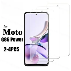 Premium Tempered Glass Screen Protector - High - Definition Clear & Case Friendly (2 - 4 Pack) for Motorola Moto G86 (For Moto G13)