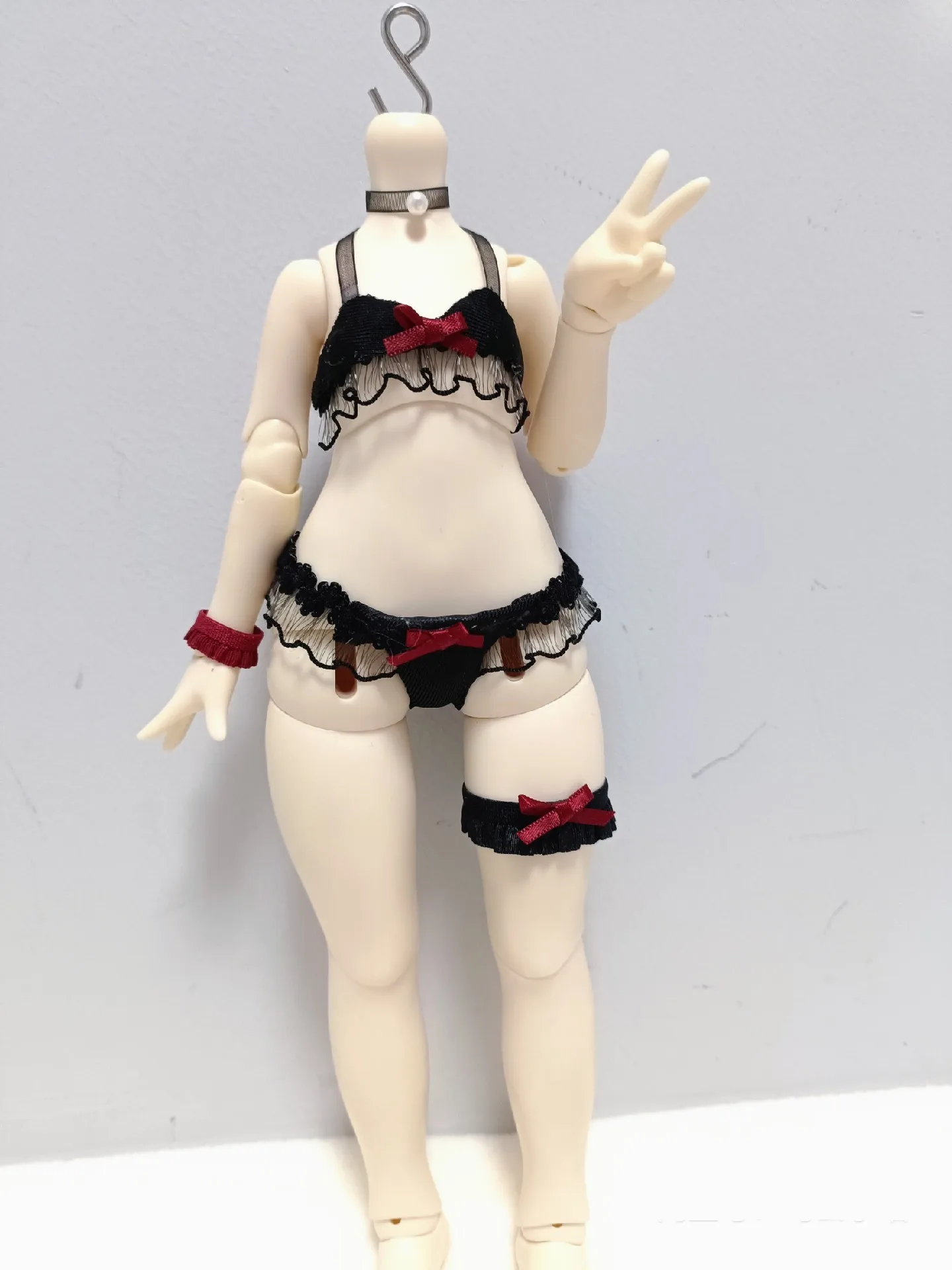 1/6 1/4 BJD Doll Clothes, Nice Black Underwear  Sexy Garment Set Free Shipping