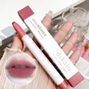 Matte Pink Lipliner Pencil Waterproof Sexy Nude Brown Red Matte Contour Tint Lipstick Lasting Non-stick Cup Lips Makeup Cosmetic 3