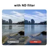 Lightdow 67mm Mobile Phone Lens Metal Filter Holder Filter Holder with Cold Shoe for ND8 CPL White Soft UV Star Filter 5