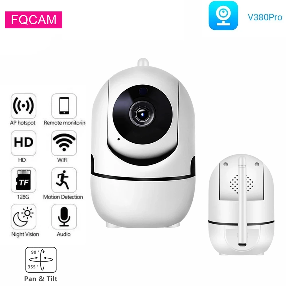 V380 Pro 3MP WIFI Indoor Dome PT Cameras Smart Home Security Protection Wireless Indoor Camera Two Ways AUDIO Baby Monitor dummy camera fake cameras home security surveillance system indoor outdoor protection dome simulation cams monitor cctv