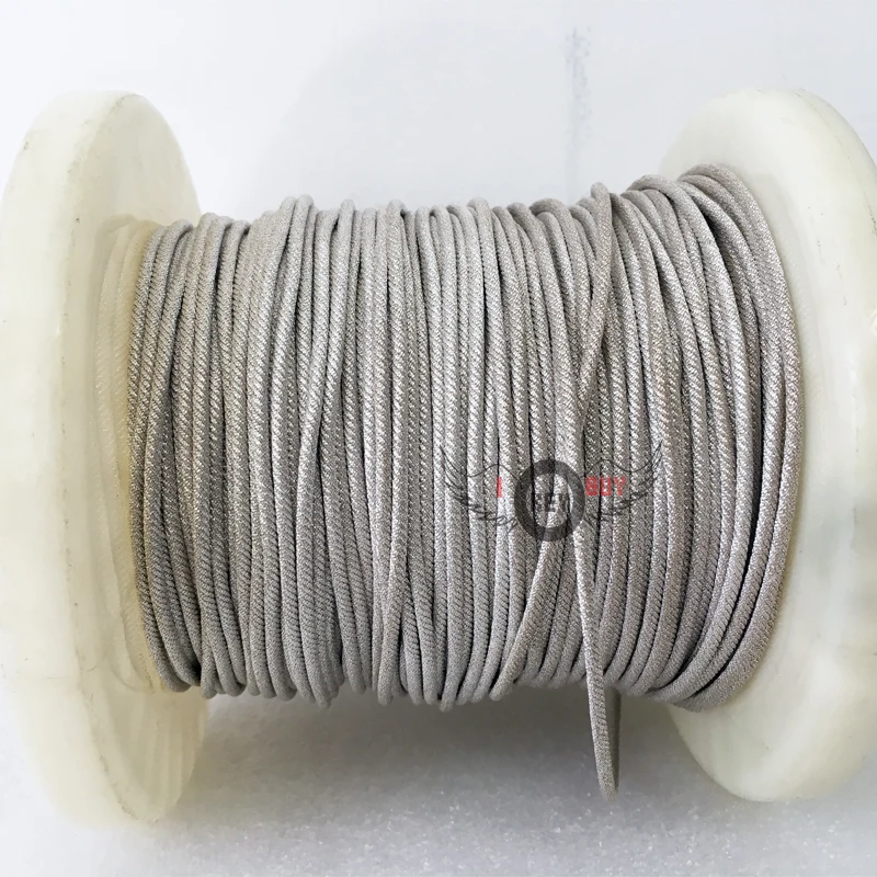 2meter /Lot Length Silver 12/24/32/48/64 Strand 5"-21" Inch DIY Repair Subwoofer High Temperature Pure Copper Voice Coil Cable