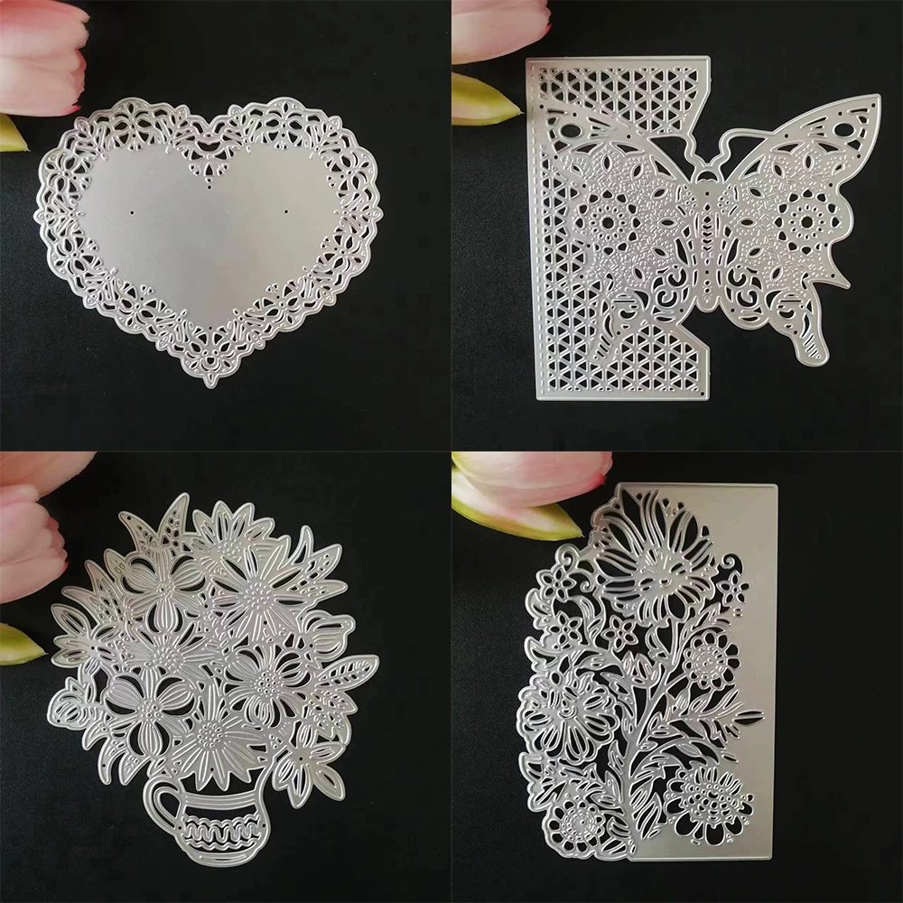 

Пресс-формы для скрапбукинга, декоративное металлическое украшение «сделай сам» для изготовления открыток