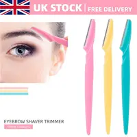 36Pcs Face Eyebrow Shaver Painless Portable Dermaplaning Facial Razor Trimmer 1