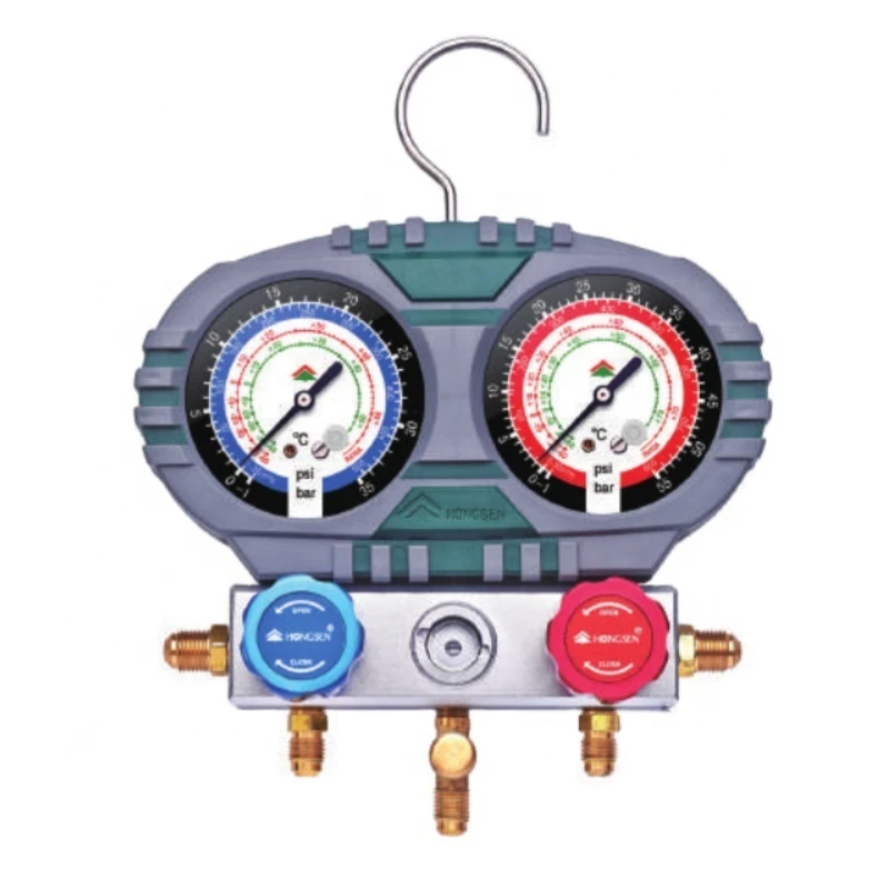 Refrigerante R410A Hvac Tools Set Di Manometri Per Collettori Di Alta Qualità