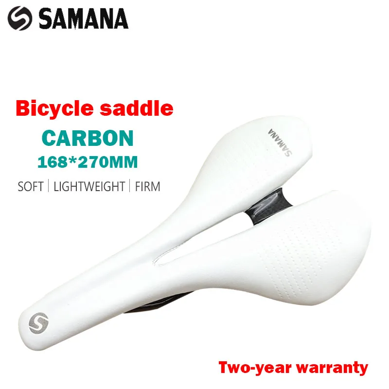 

SAMANA Mtb Bicycle Carbon Saddle Bike Seat EVA Material Mountain Bike Bicycle Products Accessories For MTB Racing