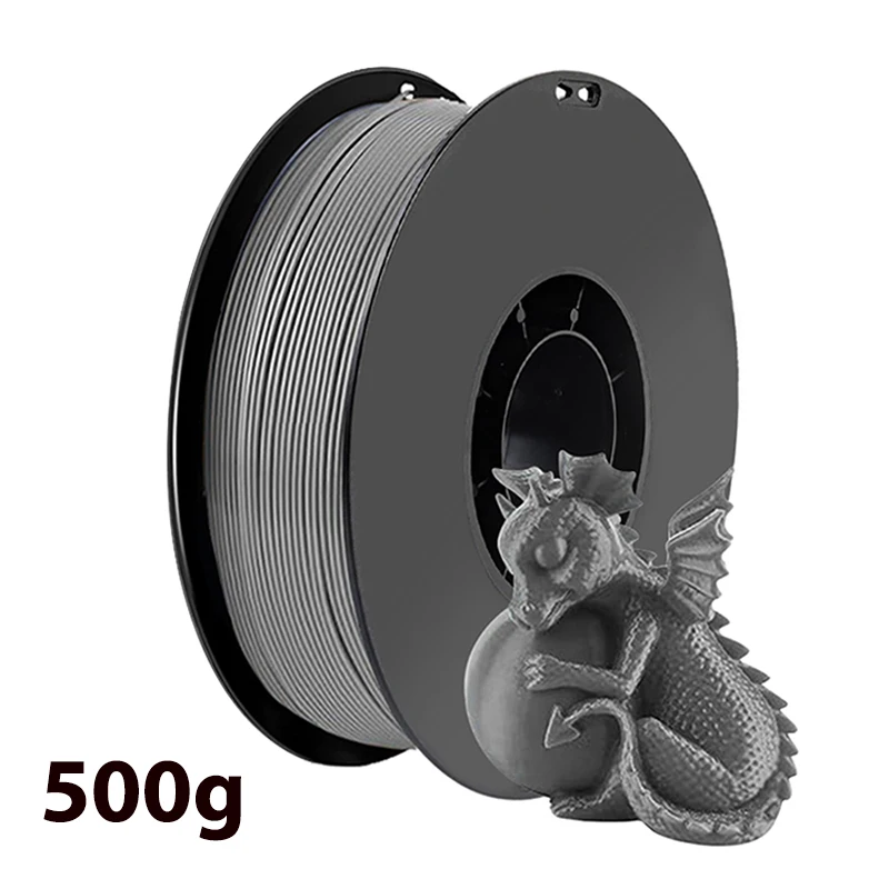 Premium PLA 3D Printing Filament – Gray and White, 1.75mm Diameter, Vacuum-Sealed Spool