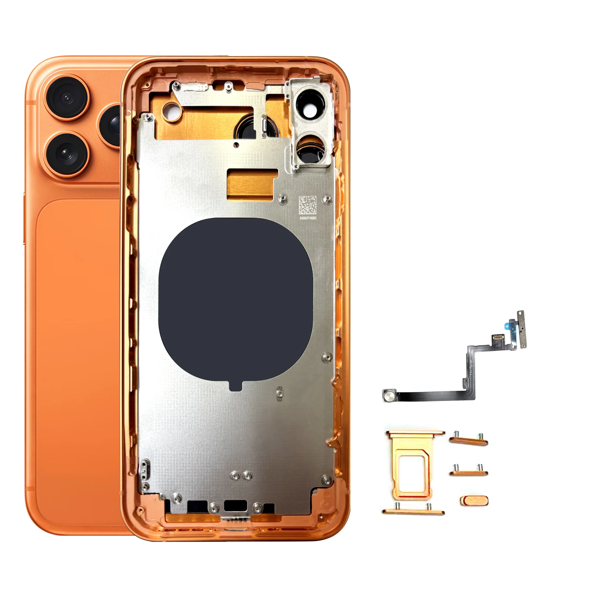 Housing for iPhone 11 to 17 Pro Conversion, Back Cover Replacement