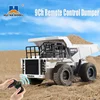 Huina Rc Dumper Excavator 1/24 Rc Truck 9Ch Remote Control Engineering Cars Trucks Crawler Truck Construction Toys for Boys Gift 2