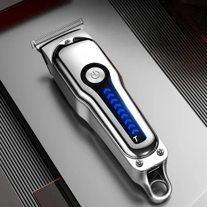 Electric Hairdresser Shaving Head Pusher Electric Pusher Clipper Hair Precision USBCharging Hair Trimmer for Men Home Appliances 2