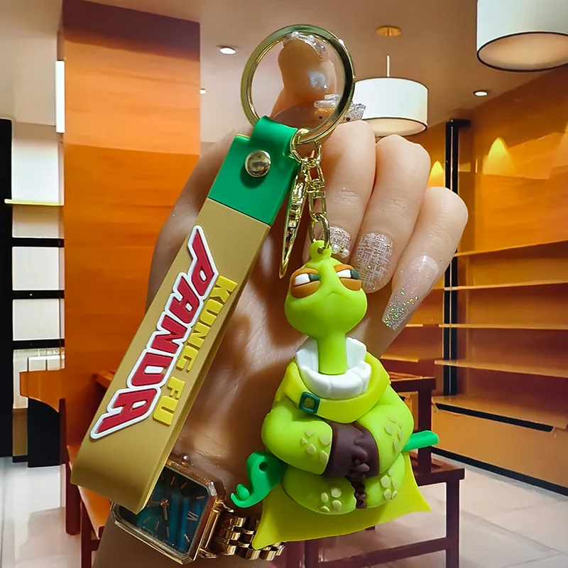 Dreamworks Studios Cartoon Kung Fu Panda Keychains Mobile Phone