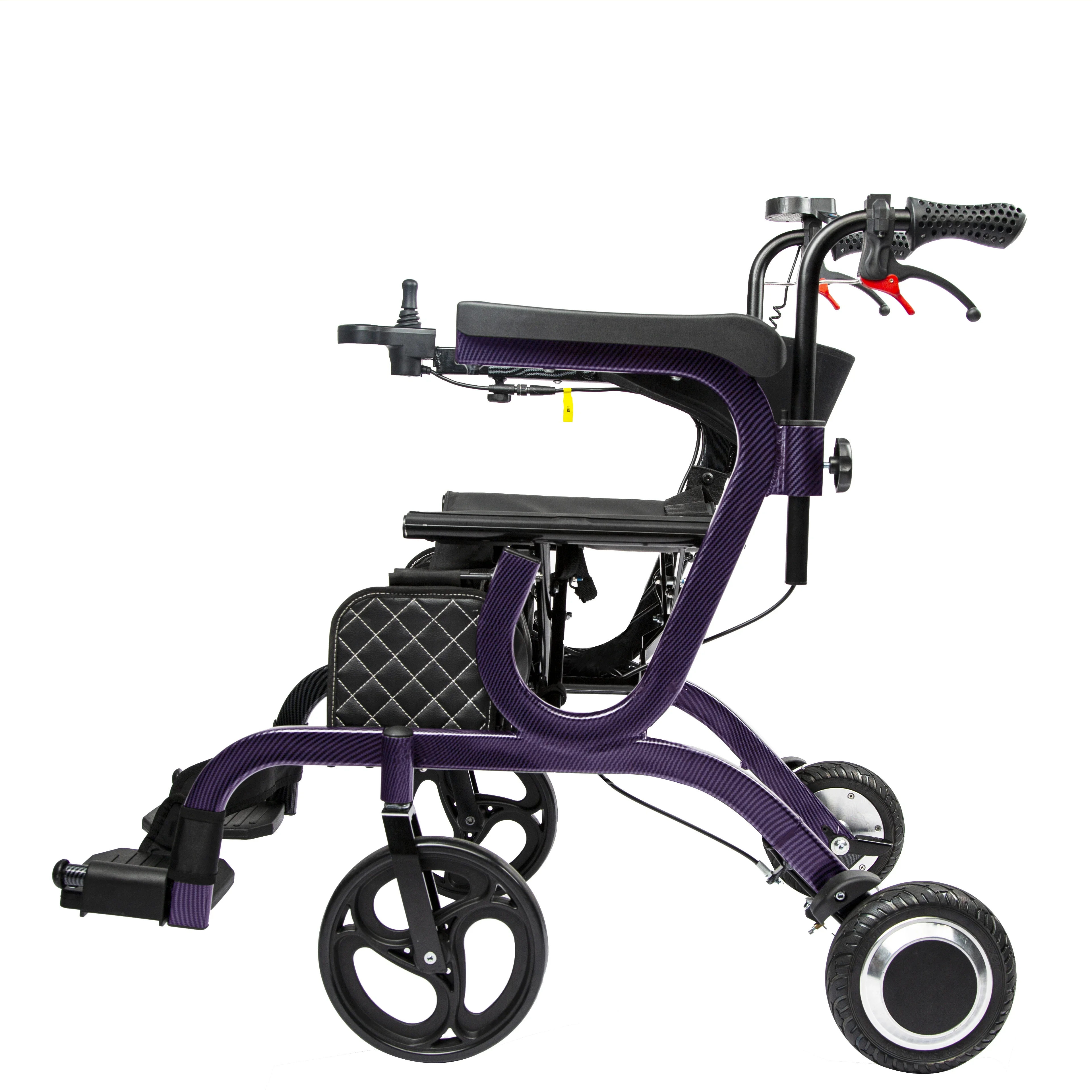 250w Mobility Walker Rollator Elderly Rollator Walking Aids For Disabled Handicapped mobility scooter attachment 6
