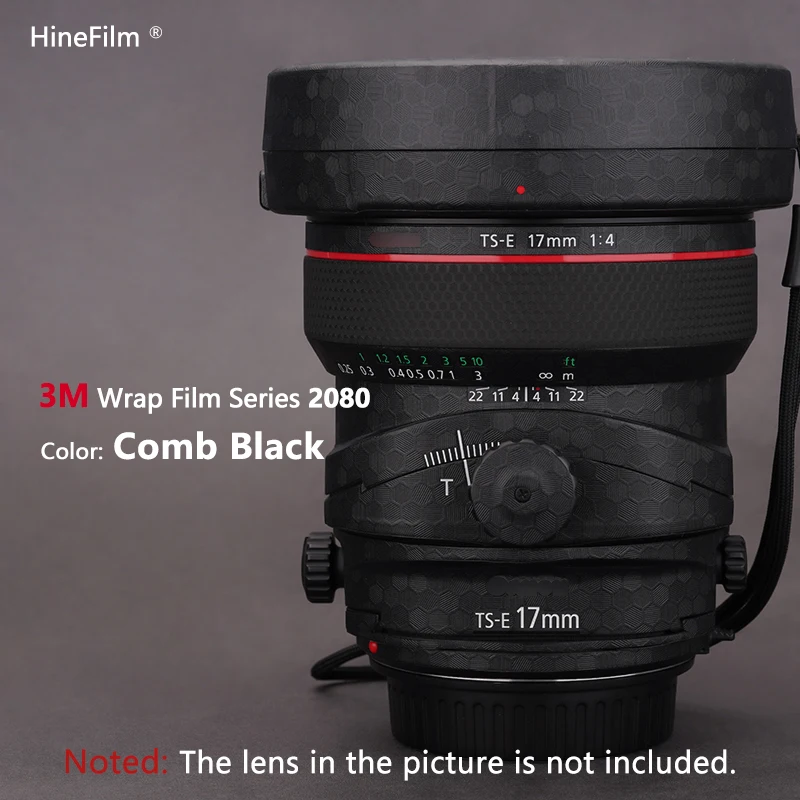 Anti-scratch Lens Decal Skins para Canon Etiqueta Tribunal Premium Wrap Cover Ts-e 17 mm f 4l Ts-e17 - Image 2