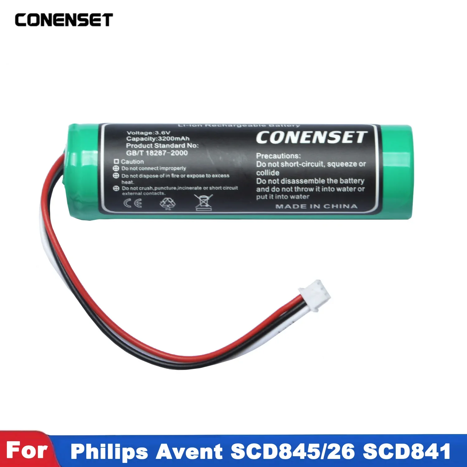 3200mAh Replacement Battery For Philips Avent SCD833 SCD833