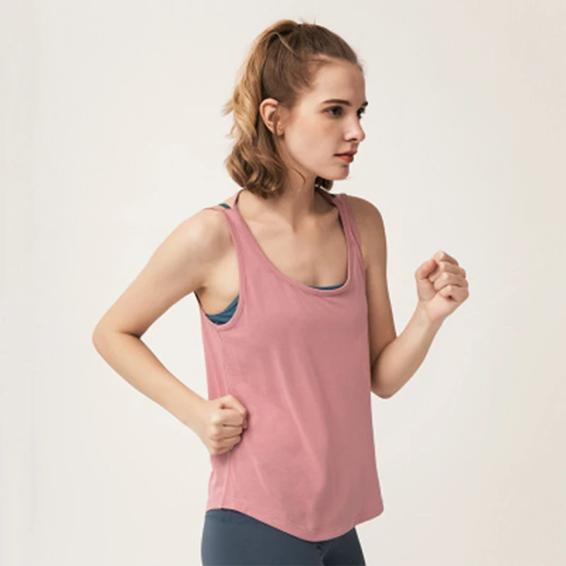 Sleeveless Sports Vest Yoga Crop Top Women Sexy Backless