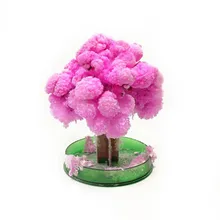 

Magic Japanese Sakura Tree-Brand Pink Magically Decorative Growing Paper Trees New Made in Japan
