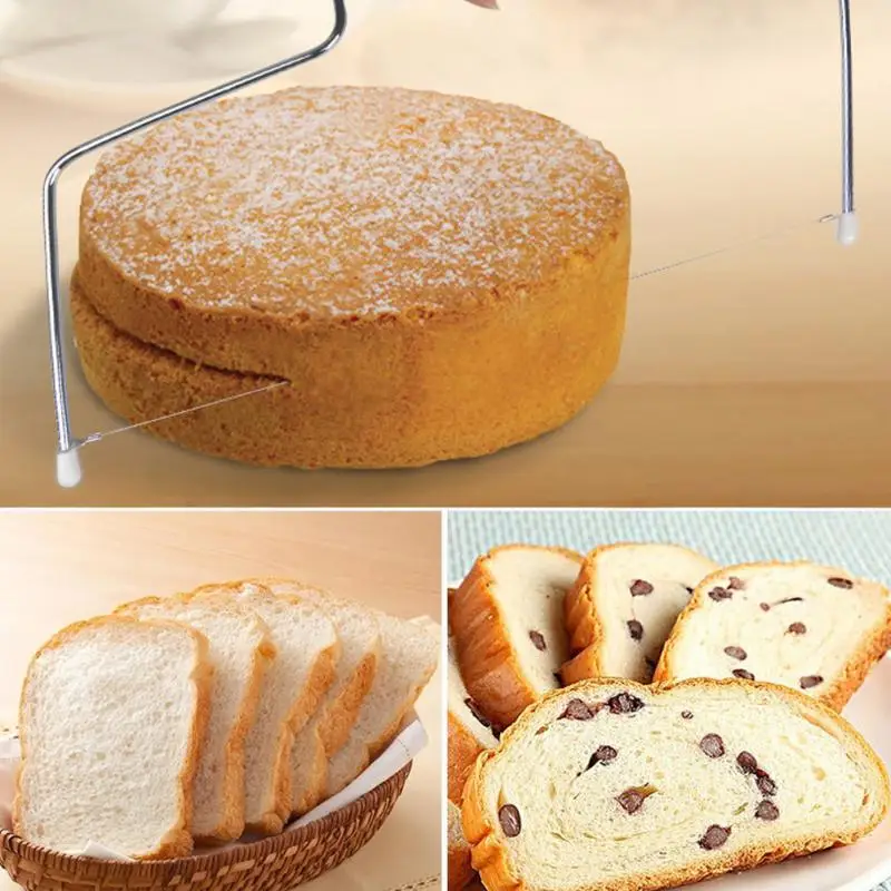 Cake Mold Cake Decorating Tools Cake Baking Tools Cake Making Tools Cake Cutting Tools 1~8PCS Double Line Cake Cut Slicer