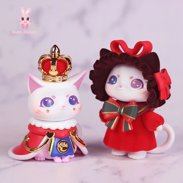 MIO Court Cat Palace Blind Box Toys Mystery Box Mistery Figure Surprise Caja Misteriosa Kawaii Model Girl Birthday Gift 6