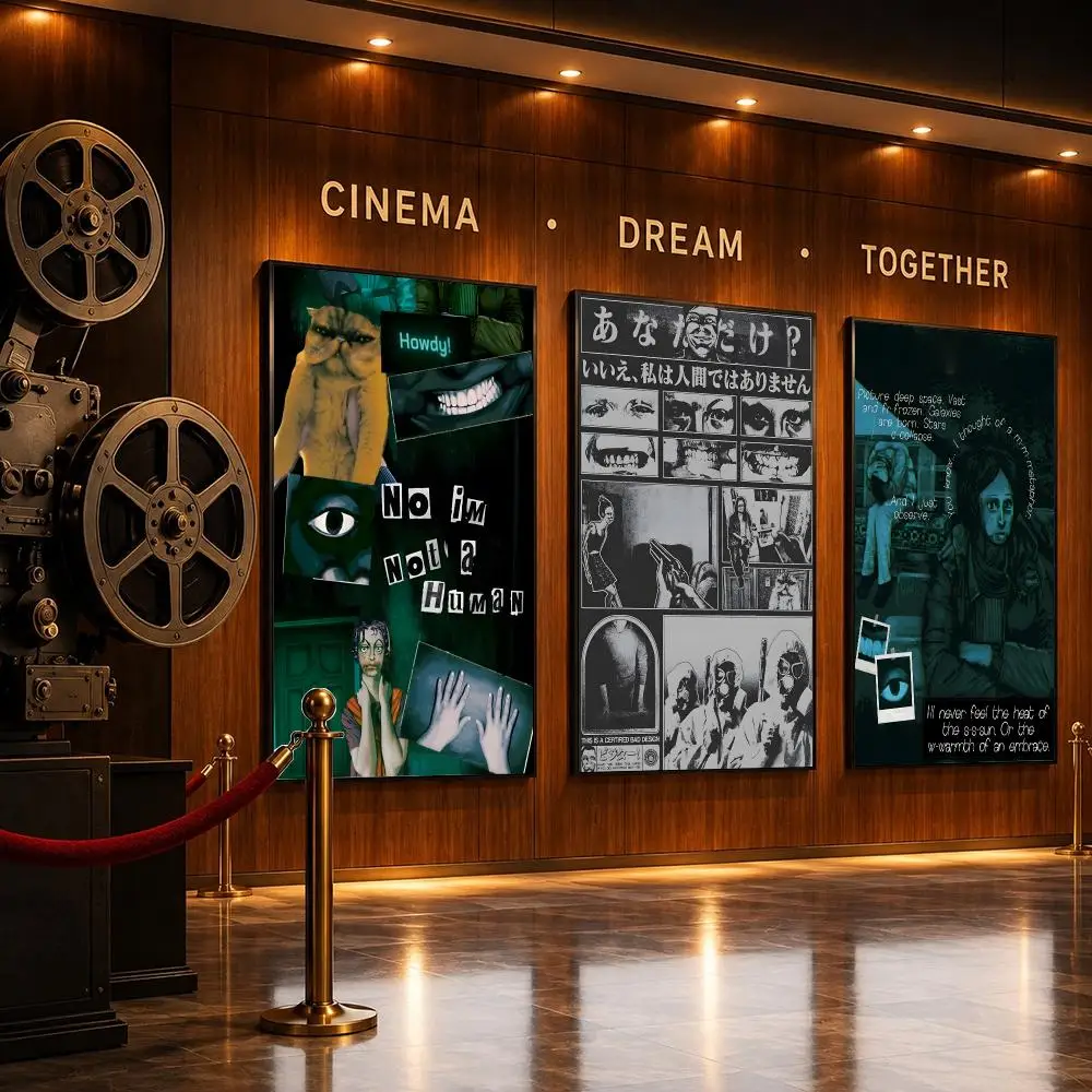 Enhanced Product Title:  
Waterproof Self-Adhesive Decorative Poster with Exclusive HD Theme Design
